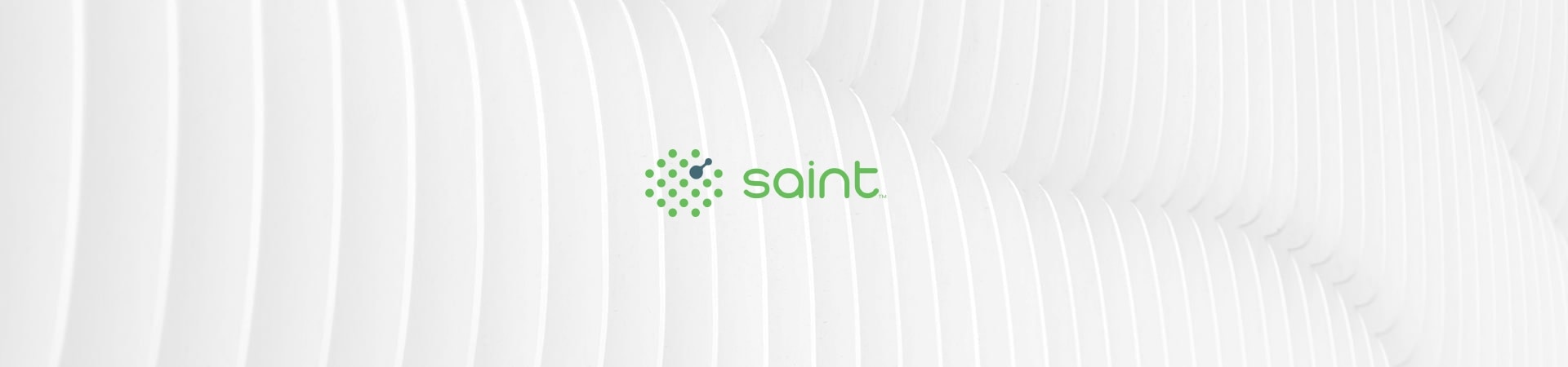 Background with SAINT logo and white lines